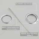 Easy-Going Blackout Curtains for Bedroom, Solid Thermal Insulated Grommet and Noise Reduction Window Drapes, Room Darkening Curtains for Living Room, 2 Panels(52x108 in, Greyish White) by CozyNest Decor