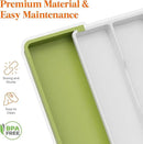 Lifewit Utensil Organizer for Kitchen Drawers, Expandable Cooking Utensil Tray, Adjustable Cutlery Silverware Flatware Holder, Plastic Spatula Tools and Gadgets Storage Divider, Large, Green&White by CozyNest Decor