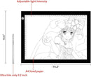LitEnergy A4 LED Copy Board Light Tracing Box, Ultra-Thin Adjustable USB Power Artcraft LED Trace Light Pad for Tattoo Transferring, Drawing, Streaming, Sketching, Animation, Stenciling by TinyTreasures Baby Boutique