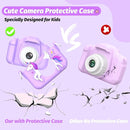 Upgrade Unicorn Kids Camera for Girls, Christmas Birthday Gift for Boys, 1080P HD Selfie Digital Video Camera for Toddlers, Cute Portable Little Girls Boys Gifts Toys for 3 4 5 6 Years Old by TinyTreasures Baby Boutique