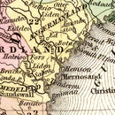 Vintage Map of Sweden & Norway 1836
