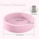 47.2"x 13.8" Foam Ball Pit, Large Ball Pits for Toddlers, Soft Round Playpen Ball Pool for Kids, Ideal Gift for Child Indoor and Outdoor Game, Pink(Balls not Included) by TinyTreasures Baby Boutique