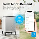 Coway Airmega 400S App-Enabled Smart Air Purifier (Covers 1,560 sq. ft.), True HEPA Air Purifier with Smart Technology, Compatible with Amazon Alexa and Google Home, White (111012) by TinyTreasures Baby Boutique