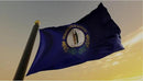 TOPFLAGS Kentucky State Flag 3x5 Outdoor KY Kentucky Flags Double Sided Embroidered Longest Lasting Heavy Duty Polyester Stronger Brass Grommets 4 Stitched Hemming Perfect for Outside by GreenHaven Gardens