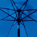 Sunnyglade 9' Patio Umbrella Outdoor Table Umbrella with 8 Sturdy Ribs (Blue) by GreenHaven Gardens