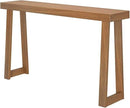 Plank+Beam Solid Wood Console Table, 56 Inch, Sofa Table, Narrow Entryway Table for Hallway, Behind The Couch, Living Room, Foyer, Easy Assembly, Pecan by CozyNest Decor