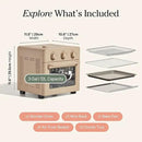Our Place Wonder Oven | 6-in-1 Air Fryer & Toaster Oven with Steam Infusion | Compact, Countertop Friendly, Fast Preheat, Multifunctional | Air Fry, Toast, Roast, Bake, Reheat & Broil | Steam by CozyNest Decor