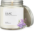 1OAK Soy Wax Scented Candles (Lilac) - Lilac Candle - Soy Candle for Home Scented - Long Burning Candles Premium - Hand-Poured (7oz.) by CozyNest Decor