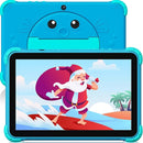 YINOCHE Kids Tablet 10 inch Tablet for Kids 5G WiFi Toddler Tablets with Case Parental Control Dual Camera 32GB Kids Tablets Educational App Preloaded Support YouTube Neflix (Blue) by TinyTreasures Baby Boutique