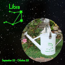 Metal Watering Can for Outdoor and Indoor Plants, Watering Can Decor, 1 Gallon (Libra) by GreenHaven Gardens