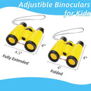 20 Pack Binoculars Toy for Kids, Kids Binoculars with Compass and Neck String, Nature Exploration Toys, Party Favors Learning Gifts for Sightseeing, Camping Adventure, Birdwatching by TinyTreasures Baby Boutique