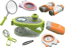 LittleCub Bug Hunting Kits for Children - 10 Pcs Bug Catcher for Kids, Kids Insect Explorer kit, Educational Toys Includes an Observation Box, Magnifier, Compass, Tweezers, Flashlight, and Net Bag by TinyTreasures Baby Boutique