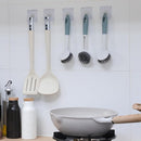 Patelai 24 Pack Kitchen Scrub Dish Brush with Long Handle Dish Scrubber with Stiff Bristles Scrub Brushes for Kitchen Dishes Washing Tools, Pots, Pans and Sink Cleaning (Celadon) by CozyNest Decor