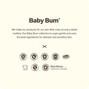 Sun Bum Baby Bum Mineral SPF 50 Roll-On Sunscreen - Vegan and Hawaii 104 Act Compliant (Without Octinoxate & Oxybenzone) - Broad Spectrum Moisturizing UVA/UVB - Roller Ball Sunscreen Lotion - 3 oz by TinyTreasures Baby Boutique