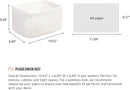 Small Cotton Rope Basket – Storage Bin for Organizing (10.6" x 6.7" x 6.7"), Bathroom Storage Basket for Shelf, Counter & Closet（White） by GreenHaven Gardens