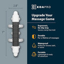 KOAPRO Facia Blaster Fascia Massage Tool for Myofascial Release - Manual Trigger Point and Deep Tissue Sore Muscle Relief, Holistic Fascia Health, Cellulite Massager Tool for Legs, Neck, Back and more by CozyNest Decor