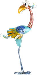 Tooarts Metal Garden Bird Statue Standing Animal Backyard Ornaments Outdoor Sculpture for Lawn Patio Art Decoration by GreenHaven Gardens