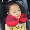 MOOB Kids Pillow for Car Seat Kids Travel Neck Pillow U-Shape Protection Headrest Air Cushion Child Car Seat Pillow by TinyTreasures Baby Boutique