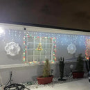 YASENN 300Led Icicle Style String Lights 29.5FT,Update Connectable 8 Lighting Modes with Timer Icicle Lights for Home Garden Outdoor Indoor Eave Decor (Cool White LED White Cable) by GreenHaven Gardens