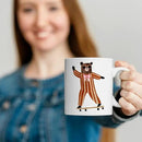 JINYO Bear Mug, Bear Coffee Mug, Funny Bear Coffee Cup, Bear Gifts for Women Men, Bear Lovers Gifts, Bear Gifts For Bear Lovers Women, Bear Themed Gifts, Bear Gifts For Bear Lovers, 11oz by CozyNest Decor