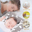 Lounger for Newborn, Newborn Lounger for 0-24 Months, Breathable & Portable Infant Nest - Soft Infant Floor Seat Cover for Travel (Cloud) by TinyTreasures Baby Boutique