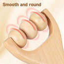 Ciieeo 2Pcs Wooden Massage Roller - Compact Handheld Tool for Foot Shoulder Neck and Waist Relaxation - Improve Sleep Quality by CozyNest Decor