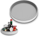 1 Pack 10 Inch Non-Skid Lazy Susan Turntable Organizers - Spinning Rack for Pantry Organization and Storage, Kitchen, Cabinet, Fridge, Bathroom Vanity, Countertop, Under Sink Organizing, Spice Rack by CozyNest Decor