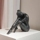 Guichifun Yoga Dancer Statue Home Decoration - Resin Bronze Sculpture Modern Creative Home Garden Statue Handicrafts Art Ware Home Décor Office Room or Outdoor Garden Gifts 10.25 x 4.25 x 8.75 Inch by CozyNest Decor