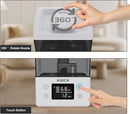 2.4L Air Humidifiers for Bedroom Baby - 26dB Quiet Cool Mist Air Humidifier for Nursery & Plants, Top Fill Air Humidifier Lasts Up to 30 Hours, Auto Shut-Off, Easy to Fill and Clean by TinyTreasures Baby Boutique