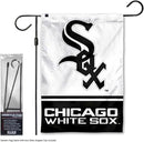 WinCraft White Sox Garden Flag with Stand Holder Flagpole by GreenHaven Gardens