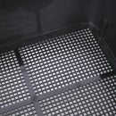 Eco Friendly 5 Layer Worm Compost Bin With 50L Capacity, Easy Setup Plastic Worm Farm Kit - Black by HouseOfZazla