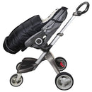 German Designed Universal Stroller Footmuff, 5 Way Zippers Style for Baby Easy in & Out of Water Repellent Winter Stroller Bunting Bag, Height/Temperature Adjustable Anti-Kick Stroller Sleeping Bag by TinyTreasures Baby Boutique