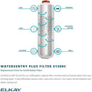 Elkay LZSG8WSK EZH2O Wall Mounted Drinking Fountain and Hands Free Bottle Filling Station with Cooler - Light Gray Granite by CozyNest Decor