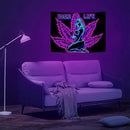 ADDWel Blacklight Tapestry for Bedroom, Tapestry Glow In The Dark, UV Reactive Black Light Posters Wall Hanging for Bedroom Dorm Living Room Backdrop Decor by CozyNest Decor