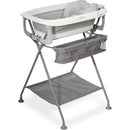 Primo SquishSplash Collapsible Baby Bath & Folding Stand With Ergonomic Infant Cushion for Newborns & Toddlers - Complete Bathing Station - Compact Space Saving Design, Ages 0-24 Months by TinyTreasures Baby Boutique