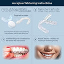 Auraglow Teeth Whitening Kit & 44% Teeth Whitening Gel Refill Pack by CozyNest Decor