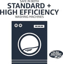 Amazon Basics Laundry Detergent Pacs, Hypoallergenic, Free & Clear, 120 Count (New Packaging) by CozyNest Decor
