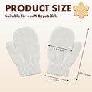 Baby Winter Mittens Toddler Stretch Knit Gloves Magic Warm Glove for Baby Boys Girls by TinyTreasures Baby Boutique