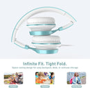 AILIHEN Kids Headphones for School Boys, Headphones with Microphone for Chromebook Laptop Computer Smartphone, 3.5mm Foldable Lightweight Headset for Teen Teenager (Lime Green) by TinyTreasures Baby Boutique