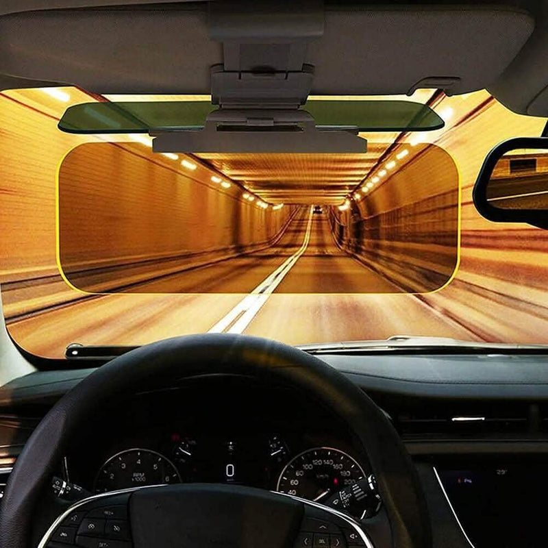 Dual-Use Car Sun Visor – Polarized Day & Night Anti-Glare, UV Resistant, photo 3 of 4