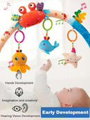 Pau1Hami1ton Baby Stroller Arch Toys, Car Seat Toys,Baby Gifts.S-19(Fish) by TinyTreasures Baby Boutique