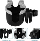 Accmor Stroller Cup Holder with Phone Holder, Bike Cup Holder, Universal Cup Holder for Uppababy Nuna Doona Strollers, 2-in-1 Cup Phone Holder for Stroller, Bike, Wheelchair, Walker, Scooter by TinyTreasures Baby Boutique