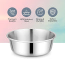 Children's Stainless Steel Bowl Set | Set of 4 bowls | 304 18/8 Stainless Steel |10 ounces | Matte Finish | Toxin Free | 100% BPA Free | Dishwasher Safe by TinyTreasures Baby Boutique