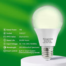 Smart LED Grow Light Bulbs with Remote Controller, Sun Simulation Mode, Built-in Auto Timer, A21/A70 E26/E27 9W Dimmable Full Spectrum Intelligent Plant Grow Bulbs for Indoor Plants, 6 Pack by GreenHaven Gardens