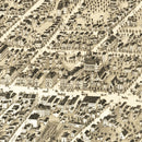 Vintage Map of Middletown, Connecticut 1877