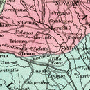 Vintage Map of Kingdom of Sardinia, 1842