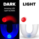 pindaloo Led Light Ball - Gifts for Kids Indoor & Outdoor Games, Toys for Boy, Teen, & Girls - Gift Ideas for Teens, Fun Stuff Party, Develops Motor & Juggling Skills - 1x LED Ball by TinyTreasures Baby Boutique