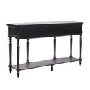Retro Console Table With 3 Soft Close Drawers by HouseOfZazla
