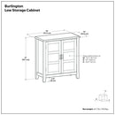 Burlington - Handcrafted Low Storage Cabinet by Unique Piece Furniture