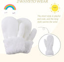 PESAAT Baby Girl Mittens Fleece Toddler Boy Mittens Warm Kids Winter Gloves Unisex Cold Weather Baby Gloves by TinyTreasures Baby Boutique